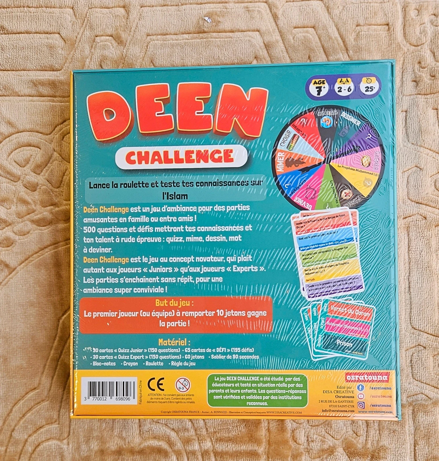 Deen challenge questions réponses – photo 2